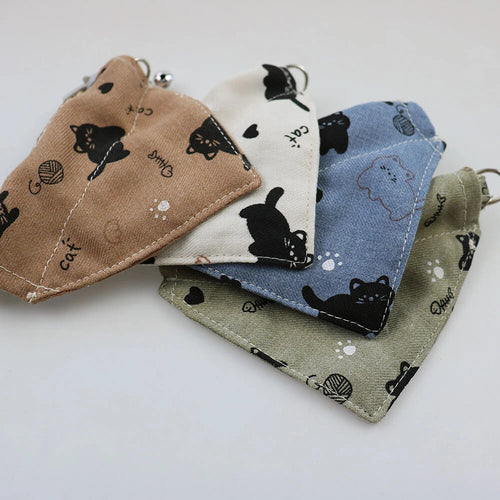 Bandana pour chat avec collier breakaway de sécurité