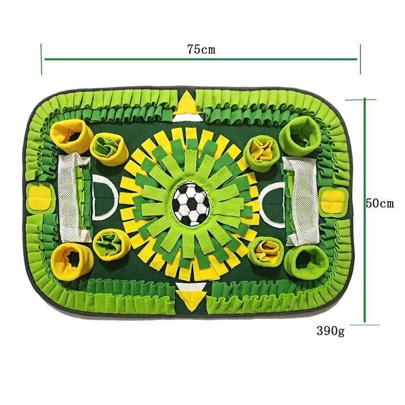 Tapis de fouille — stimulation et instinct naturel