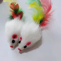 Souris en peluche pour chat (lot de 3)