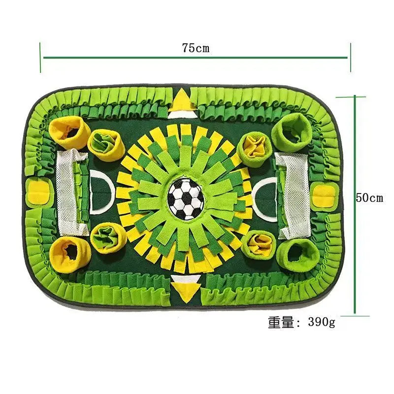 Tapis de fouille — stimulation et instinct naturel