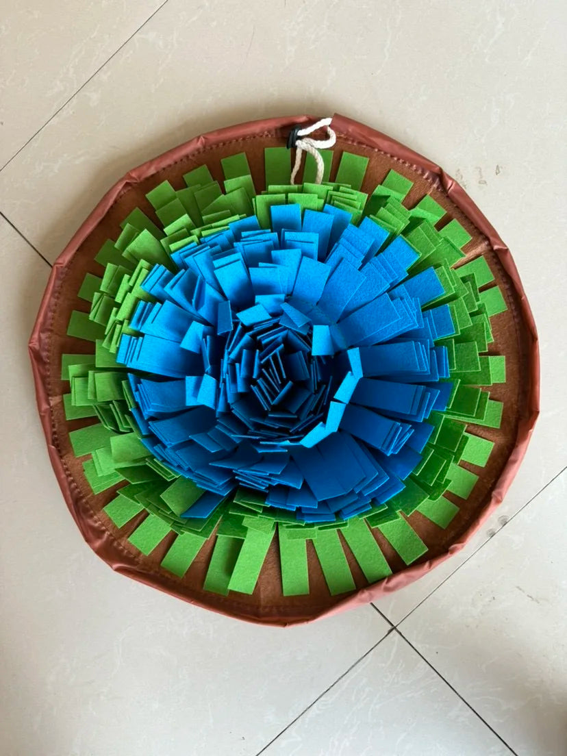 Tapis de fouille — stimulation et instinct naturel