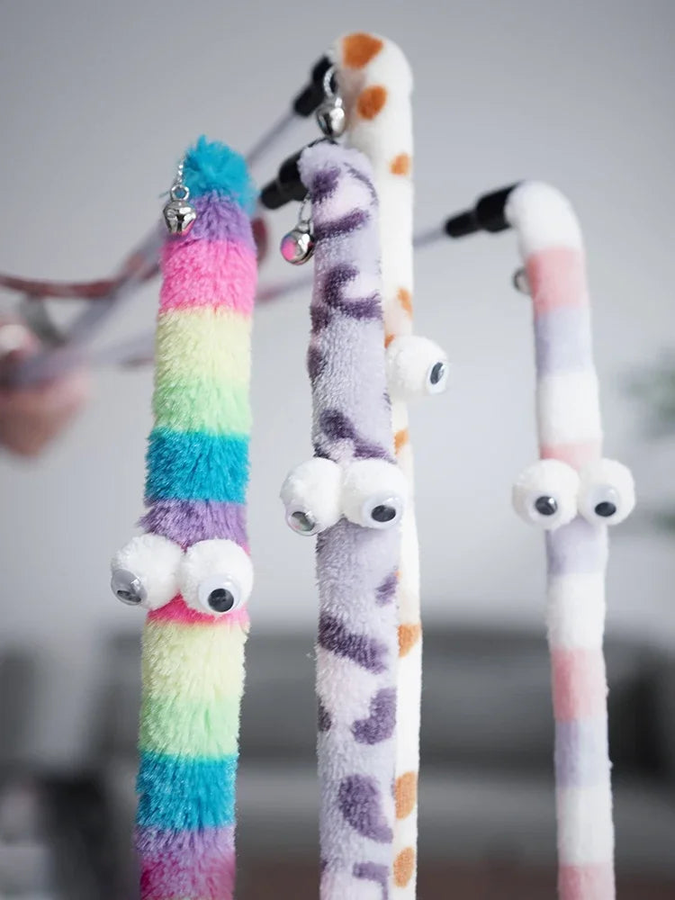 Coloris disponibles de la canne teaser pour chat