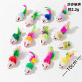 Souris hochet avec herbe à chat (lot de 5) — l'instinct à l'état pur